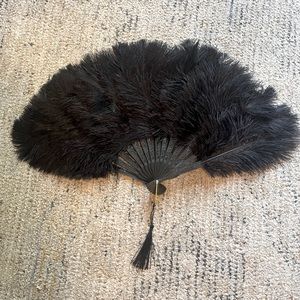 Feathered Hand Fan